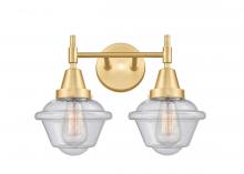  447-2W-SG-G534 - Oxford - 2 Light - 17 inch - Satin Gold - Bath Vanity Light