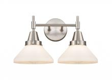  447-2W-SN-W-LED - Caden - 2 Light - 17 inch - Satin Nickel - Bath Vanity Light