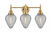 Innovations Lighting 447-3W-BB-G165-LED - Geneseo - 3 Light - 25 inch - Brushed Brass - Bath Vanity Light