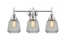 Innovations Lighting 447-3W-PC-G142 - Chatham - 3 Light - 24 inch - Polished Chrome - Bath Vanity Light