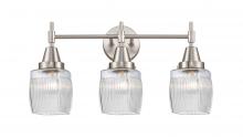  447-3W-SN-G302 - Colton - 3 Light - 24 inch - Satin Nickel - Bath Vanity Light