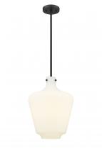 Innovations Lighting 493-1S-BK-G501-12 - Norwalk - 1 Light - 12 inch - Matte Black - Stem hung - Mini Pendant