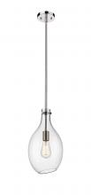 Innovations Lighting 493-1S-PN-G552-9 - Norwalk - 1 Light - 9 inch - Polished Nickel - Stem hung - Mini Pendant