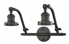 Innovations Lighting 515-2W-OB-LED - Double Swivel - 2 Light - 15 inch - Oil Rubbed Bronze - Bath Vanity Light