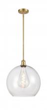  516-1S-SG-G122-14 - Athens - 1 Light - 14 inch - Satin Gold - Pendant