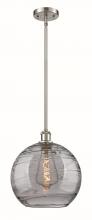 Innovations Lighting 516-1S-SN-G1213-12SM - Athens Deco Swirl - 1 Light - 12 inch - Brushed Satin Nickel - Mini Pendant