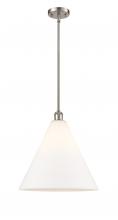  516-1S-SN-GBC-161 - Berkshire - 1 Light - 16 inch - Brushed Satin Nickel - Pendant