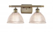  516-2W-AB-G422 - Arietta - 2 Light - 18 inch - Antique Brass - Bath Vanity Light