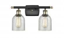  516-2W-BAB-G259 - Caledonia - 2 Light - 15 inch - Black Antique Brass - Bath Vanity Light