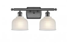 Innovations Lighting 516-2W-OB-G411 - Dayton - 2 Light - 16 inch - Oil Rubbed Bronze - Bath Vanity Light