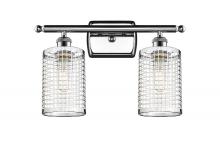 Innovations Lighting 516-2W-PC-M18-PC - Nestbrook - 2 Light - 15 inch - Polished Chrome - Bath Vanity Light