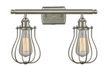 Innovations Lighting 516-2W-SN-CE513 - Muselet - 2 Light - 16 inch - Brushed Satin Nickel - Bath Vanity Light