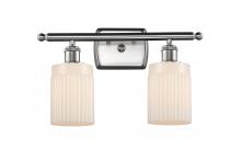  516-2W-SN-G341 - Hadley - 2 Light - 15 inch - Brushed Satin Nickel - Bath Vanity Light