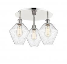 Innovations Lighting 516-3C-PN-G654-8 - Cindyrella - 3 Light - 20 inch - Polished Nickel - Flush Mount