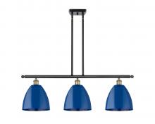 Innovations Lighting 516-3I-BAB-MBD-9-BL - Plymouth - 3 Light - 36 inch - Black Antique Brass - Cord hung - Island Light