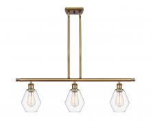  516-3I-BB-G652-6 - Cindyrella - 3 Light - 36 inch - Brushed Brass - Cord hung - Island Light