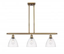  516-3I-BB-GBD-752 - Bristol - 3 Light - 36 inch - Brushed Brass - Cord hung - Island Light