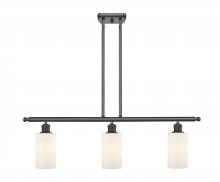  516-3I-BK-G801 - Clymer - 3 Light - 36 inch - Matte Black - Cord hung - Island Light