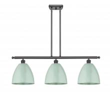  516-3I-OB-MBD-9-SF - Plymouth - 3 Light - 36 inch - Oil Rubbed Bronze - Cord hung - Island Light