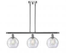 Innovations Lighting 516-3I-PC-G124-8 - Athens - 3 Light - 36 inch - Polished Chrome - Cord hung - Island Light