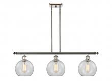 Innovations Lighting 516-3I-PN-G122-8 - Athens - 3 Light - 36 inch - Polished Nickel - Cord hung - Island Light