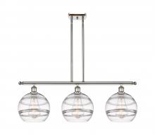 Innovations Lighting 516-3I-PN-G556-10CL - Rochester - 3 Light - 37 inch - Polished Nickel - Cord hung - Island Light