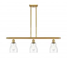  516-3I-SG-G394 - Ellery - 3 Light - 36 inch - Satin Gold - Cord hung - Island Light