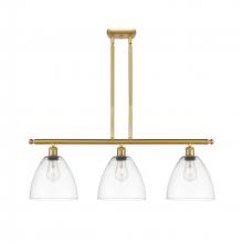 Innovations Lighting 516-3I-SG-GBD-92 - Bristol - 3 Light - 36 inch - Satin Gold - Cord hung - Island Light