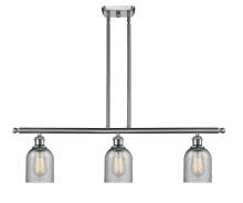  516-3I-SN-G257 - Caledonia - 3 Light - 36 inch - Brushed Satin Nickel - Cord hung - Island Light