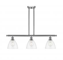 Innovations Lighting 516-3I-SN-GBD-752 - Bristol - 3 Light - 36 inch - Brushed Satin Nickel - Cord hung - Island Light