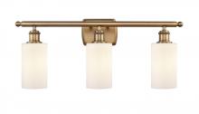 Innovations Lighting 516-3W-BB-G801 - Clymer - 3 Light - 24 inch - Brushed Brass - Bath Vanity Light