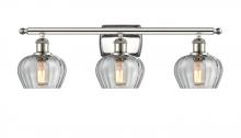 Innovations Lighting 516-3W-PN-G92 - Fenton - 3 Light - 27 inch - Polished Nickel - Bath Vanity Light