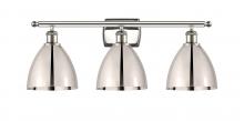 Innovations Lighting 516-3W-PN-MBD-75-PN - Bristol - 3 Light - 28 inch - Polished Nickel - Bath Vanity Light