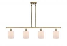 Innovations Lighting 516-4I-AB-G111 - Cobbleskill - 4 Light - 48 inch - Antique Brass - Cord hung - Island Light