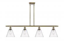  516-4I-AB-GBC-84 - Berkshire - 4 Light - 48 inch - Antique Brass - Cord hung - Island Light