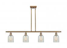 Innovations Lighting 516-4I-BB-G2511 - Caledonia - 4 Light - 48 inch - Brushed Brass - Cord hung - Island Light