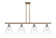  516-4I-BB-GBC-82 - Berkshire - 4 Light - 48 inch - Brushed Brass - Cord hung - Island Light