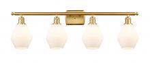  516-4W-SG-G651-6-LED - Cindyrella - 4 Light - 36 inch - Satin Gold - Bath Vanity Light