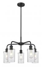 Innovations Lighting 516-5CR-BK-G804 - Clymer - 5 Light - 22 inch - Matte Black - Chandelier