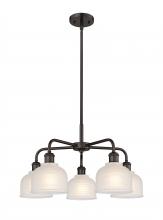 Innovations Lighting 516-5CR-OB-G411 - Dayton - 5 Light - 24 inch - Oil Rubbed Bronze - Chandelier