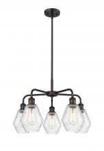  516-5CR-OB-G654-6 - Cindyrella - 5 Light - 24 inch - Oil Rubbed Bronze - Chandelier