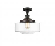  517-1CH-OB-G692-12 - Bridgeton - 1 Light - 12 inch - Oil Rubbed Bronze - Semi-Flush Mount