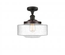  517-1CH-OB-G694-12 - Bridgeton - 1 Light - 12 inch - Oil Rubbed Bronze - Semi-Flush Mount