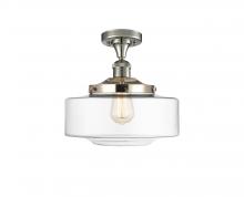 Innovations Lighting 517-1CH-PN-G692-12 - Bridgeton - 1 Light - 12 inch - Polished Nickel - Semi-Flush Mount