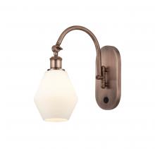 Innovations Lighting 518-1W-AC-G651-6 - Cindyrella - 1 Light - 6 inch - Antique Copper - Sconce