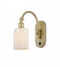  518-1W-SG-G341 - Hadley - 1 Light - 5 inch - Satin Gold - Sconce