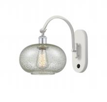 Innovations Lighting 518-1W-WPC-G249 - Gorham - 1 Light - 10 inch - White Polished Chrome - Sconce