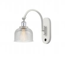 Innovations Lighting 518-1W-WPC-G412 - Dayton - 1 Light - 6 inch - White Polished Chrome - Sconce