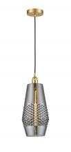 Innovations Lighting 616-1P-SG-G683-7 - Windham - 1 Light - 7 inch - Satin Gold - Cord hung - Mini Pendant