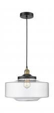 Innovations Lighting 616-1PH-BAB-G692-16 - Bridgeton - 1 Light - 16 inch - Black Antique Brass - Mini Pendant